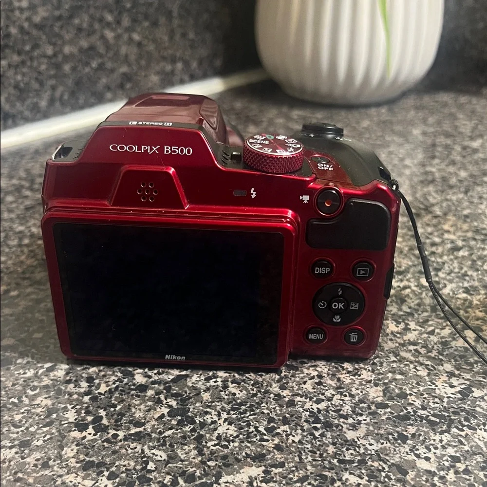 Nikon Vibrant Red Digital Camera